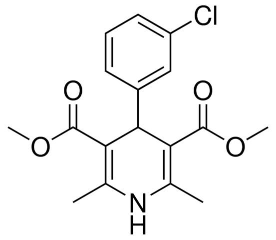 4-(3-CL-PH)-2,6-DIMETHYL-1,4-2H-PYRIDINE-3,5-DICARBOXYLIC ACID DIMETHYL ESTER