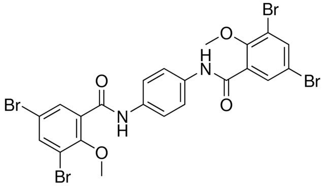 3,5-DIBROMO-N-{4-[(3,5-DIBROMO-2-METHOXYBENZOYL)AMINO]PHENYL}-2-METHOXYBENZAMIDE