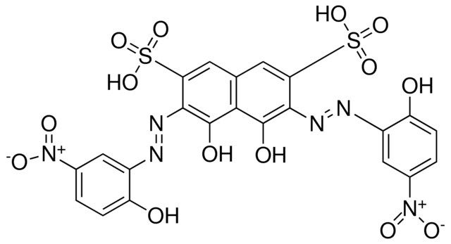 3,6-BIS(2-HYDROXY-5-NITROPHENYLAZO)-4,5-DIHYDROXY-2,7-NAPHTHALENEDISULFONIC ACID