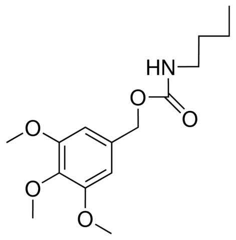 3,4,5-TRIMETHOXYBENZYL N-BUTYLCARBAMATE