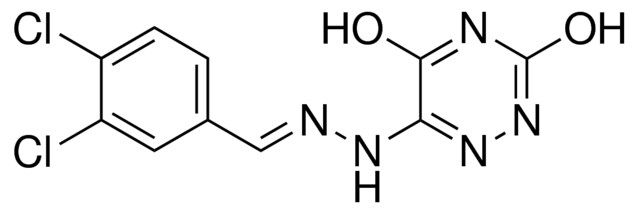 3,4-DICHLOROBENZALDEHYDE (3,5-DIHYDROXY-1,2,4-TRIAZIN-6-YL)HYDRAZONE