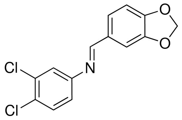 3,4-DICHLORO-N-PIPERONYLIDENEANILINE