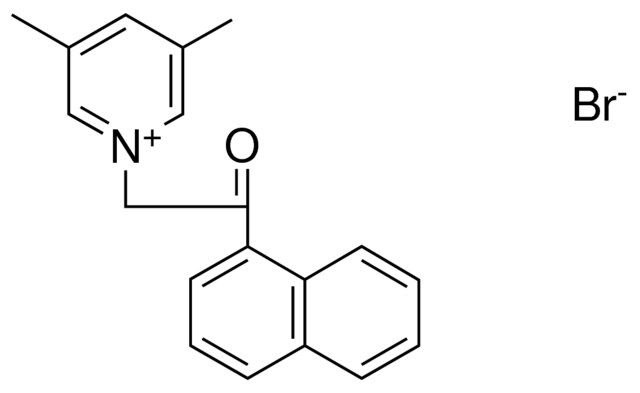 3,5-DIMETHYL-1-(2-NAPHTHALEN-1-YL-2-OXO-ETHYL)-PYRIDINIUM, BROMIDE