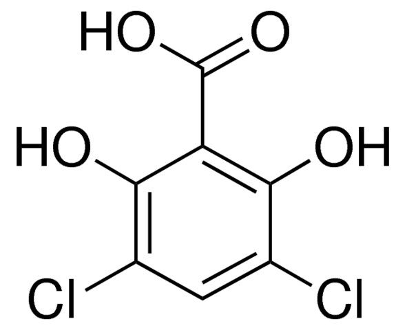 3,5-dichloro-2,6-dihydroxybenzoic acid