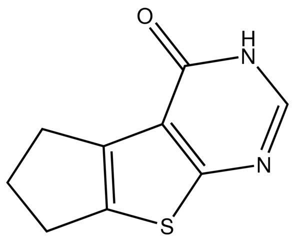 3,5,6,7-Tetrahydro-4<i>H</i>-cyclopenta[4,5]thieno[2,3-<i>d</i>]pyrimidin-4-one