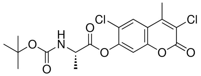 3,6-DICHLORO-4-METHYL-2-OXO-2H-CHROMEN-7-YL (2S)-2-[(TERT-BUTOXYCARBONYL)AMINO]PROPANOATE