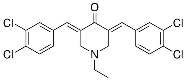 3,5-BIS(3,4-DICHLOROBENZYLIDENE)-1-ETHYL-4-PIPERIDINONE