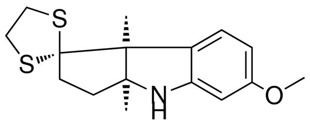 3A,8B-DIMETHYL-2,2-ETHYLENEDITHIO-HEXAHYDRO-6-METHOXYCYCLOPENT(B)INDOLE