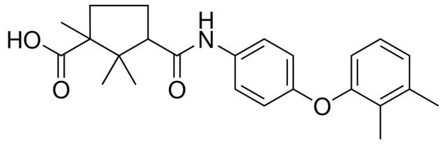 3(4(2,3-DI-ME-PHENOXY)-PHENYLCARBAMOYL)-1,2,2-TRI-ME-CYCLOPENTANECARBOXYLIC ACID