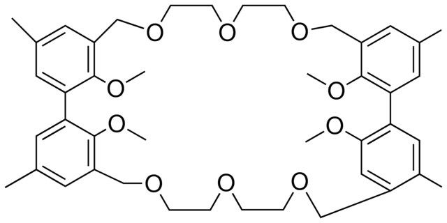 38,40,41,42-TETRAMETHOXY-4,18,23,36-TETRAMETHYL-8,11,14,27,30,33-HEXAOXAPENTACYCLO[33.2.2.1(2,6).1(16,20).1(21,25)]DOTETRACONTA-1(37),2(42),3,5,16(41),17,19,21(40),22,24,35,38-DODECAENE