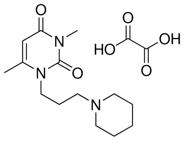 3,6-DIMETHYL-1-(3-(1-PIPERIDINYL)PROPYL)-2,4(1H,3H)-PYRIMIDINEDIONE OXALATE