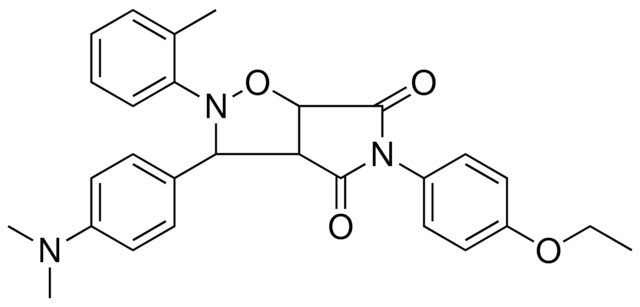 3(4-DIMETHYLAMINO-PH)-5-(4-ETO-PH)2-O-TOLYL-4H-PYRROLO(3,4-D)ISOXAZOLE-4,6-DIONE