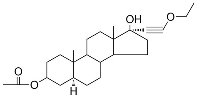 3BETA-ACETOXY-17ALPHA-(ETHOXYETHYNYL)-17BETA-HYDROXY-ALLOPREGNANE