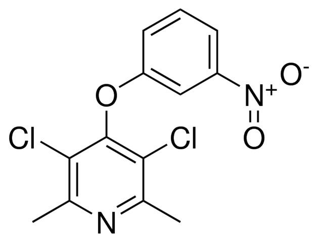 3,5-DICHLORO-2,6-DIMETHYL-4-(3-NITROPHENOXY)PYRIDINE