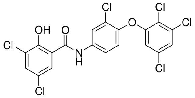 3,5-DICHLORO-N-(3-CHLORO-4-(2,3,5-TRICHLOROPHENOXY)PHENYL)-2-HYDROXYBENZAMIDE