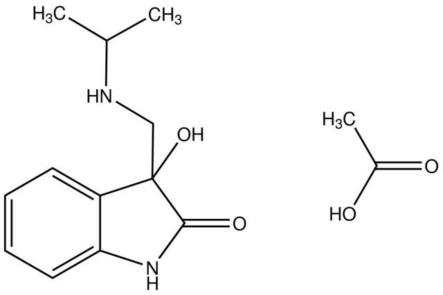 3-hydroxy-3-[(isopropylamino)methyl]-1,3-dihydro-2H-indol-2-one acetate