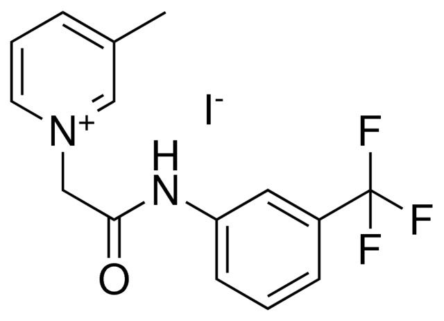 3-METHYL-1-(2-OXO-2-(3-(TRIFLUOROMETHYL)ANILINO)ETHYL)PYRIDINIUM IODIDE