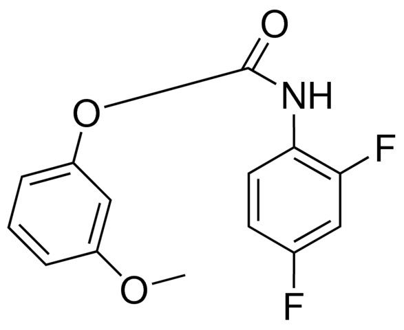 3-METHOXYPHENYL N-(2,4-DIFLUOROPHENYL)CARBAMATE