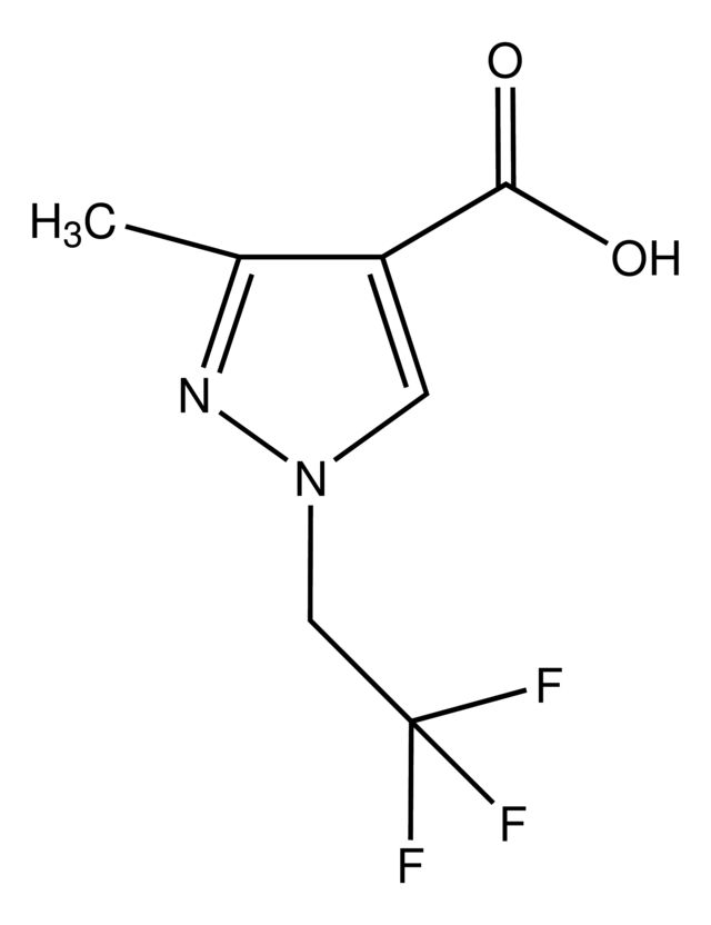 3-Methyl-1-(2,2,2-trifluoroethyl-1H-pyrazole-4-carboxylic acid