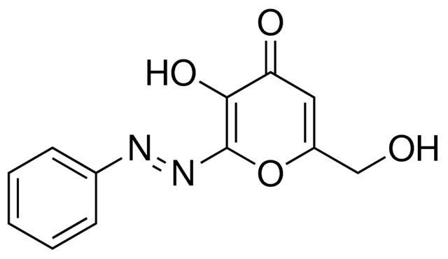 3-HYDROXY-6-(HYDROXYMETHYL)-2-[PHENYLDIAZENYL]-4H-PYRAN-4-ONE