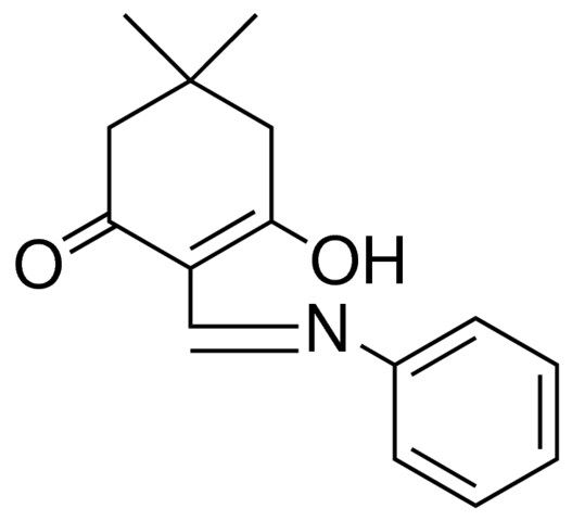 3-HYDROXY-5,5-DIMETHYL-2-PHENYLIMINOMETHYL-CYCLOHEX-2-ENONE