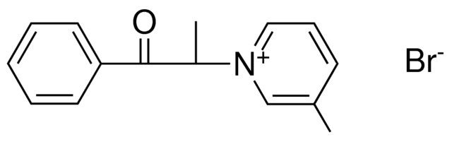 3-METHYL-1-(1-METHYL-2-OXO-2-PHENYL-ETHYL)-PYRIDINIUM, BROMIDE