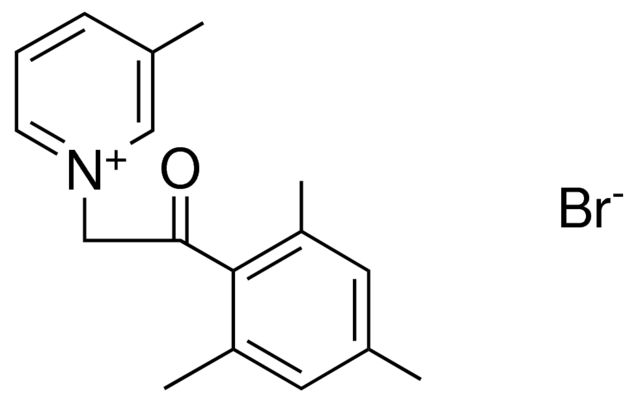 3-METHYL-1-(2-OXO-2-(2,4,6-TRIMETHYL-PHENYL)-ETHYL)-PYRIDINIUM, BROMIDE