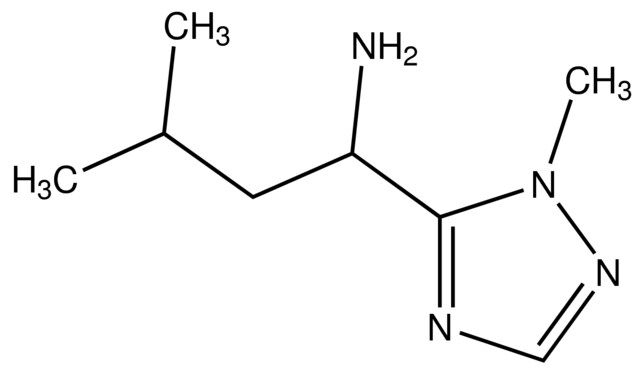 3-Methyl-1-(1-methyl-<i>1H</i>-1,2,4-triazol-5-yl)-1-butanamine