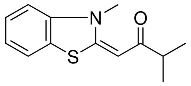 3-METHYL-1-(3-METHYL-1,3-BENZOTHIAZOL-2(3H)-YLIDENE)-2-BUTANONE