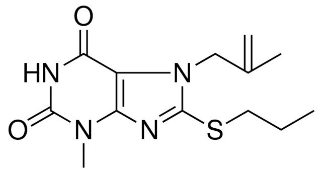 3-METHYL-7-(2-METHYL-ALLYL)-8-PROPYLSULFANYL-3,7-DIHYDRO-PURINE-2,6-DIONE