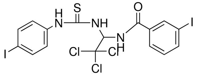 3-IODO-N-(2,2,2-TRICHLORO-1-(3-(4-IODO-PHENYL)-THIOUREIDO)-ETHYL)-BENZAMIDE