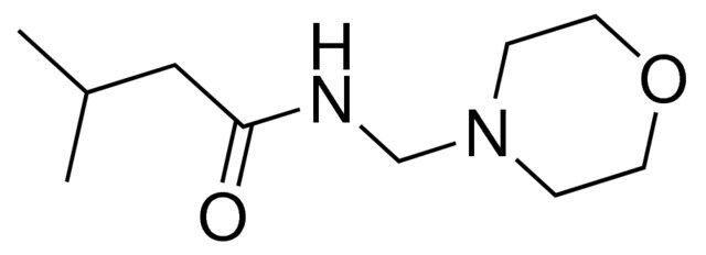 3-methyl-N-(4-morpholinylmethyl)butanamide