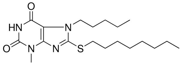 3-METHYL-8-OCTYLSULFANYL-7-PENTYL-3,7-DIHYDRO-PURINE-2,6-DIONE