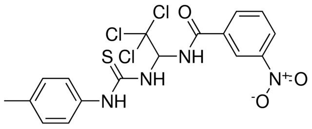 3-NITRO-N-[2,2,2-TRICHLORO-1-(3-P-TOLYL-THIOUREIDO)-ETHYL]-BENZAMIDE