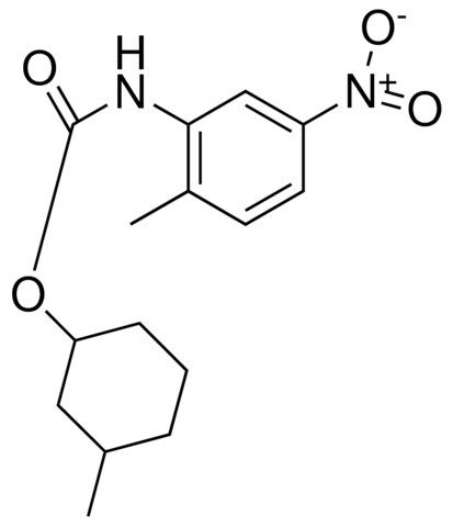 3-METHYLCYCLOHEXYL N-(2-METHYL-5-NITROPHENYL)CARBAMATE