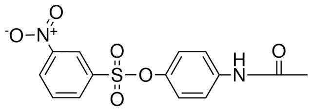 3-NITRO-BENZENESULFONIC ACID 4-ACETYLAMINO-PHENYL ESTER