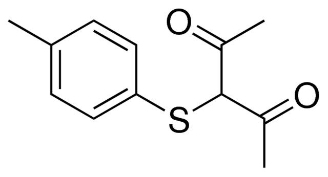 3-P-TOLYLSULFANYL-PENTANE-2,4-DIONE