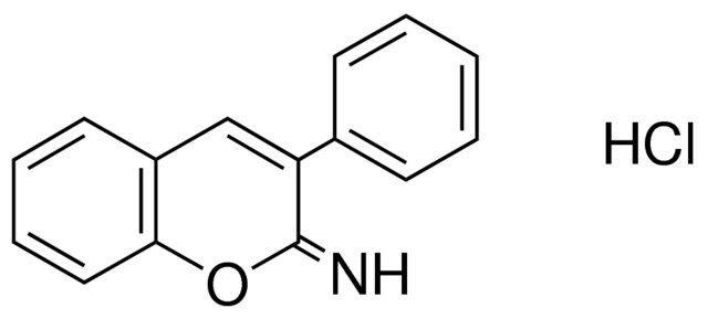 3-PHENYL-2H-1-BENZOPYRAN-2-IMINE HYDROCHLORIDE