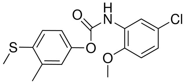 3-METHYL-4-(METHYLTHIO)PHENYL N-(5-CHLORO-2-METHOXYPHENYL)CARBAMATE