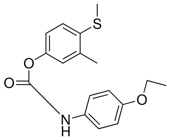 3-METHYL-4-(METHYLTHIO)PHENYL N-(4-ETHOXYPHENYL)CARBAMATE