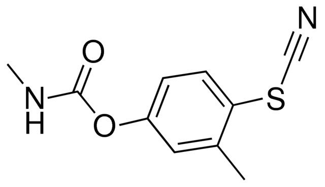 3-methyl-4-thiocyanatophenyl methylcarbamate