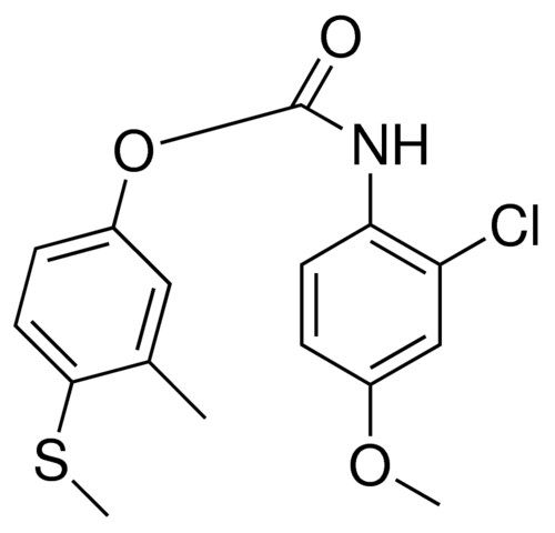 3-METHYL-4-(METHYLTHIO)PHENYL N-(2-CHLORO-4-METHOXYPHENYL)CARBAMATE