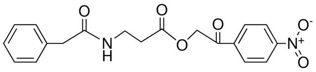 3-PHENYLACETYLAMINO-PROPIONIC ACID 2-(4-NITRO-PHENYL)-2-OXO-ETHYL ESTER