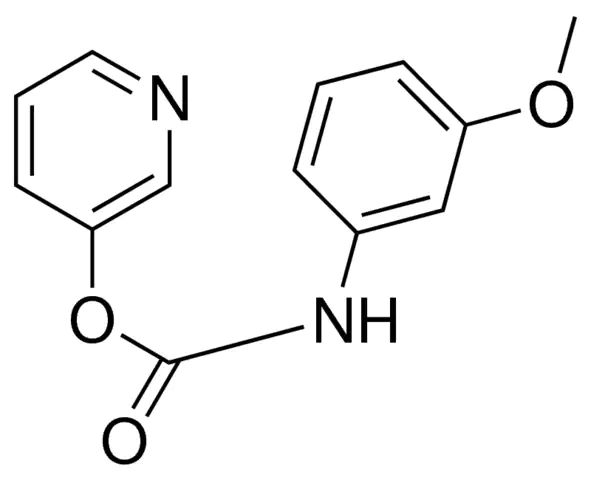 3-PYRIDYL N-(M-ANISYL)CARBAMATE