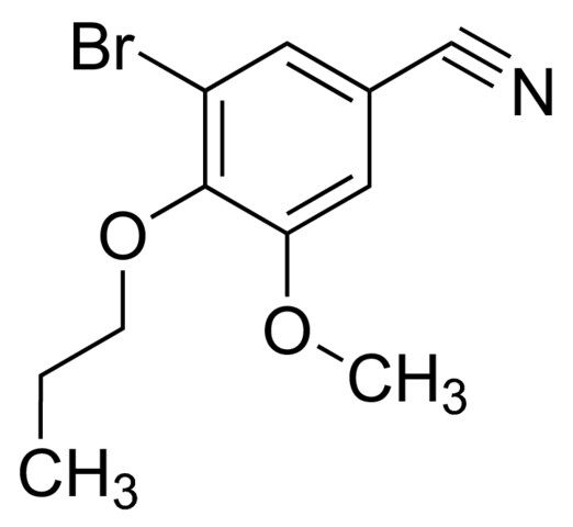 3-Bromo-5-methoxy-4-propoxybenzonitrile