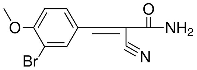 3-BROMO-ALPHA-CYANO-4-METHOXYCINNAMAMIDE