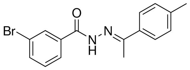 3-BROMO-N'-(1-(4-METHYLPHENYL)ETHYLIDENE)BENZOHYDRAZIDE