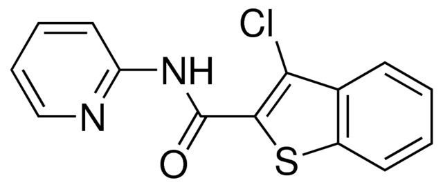 3-CHLORO-N-(2-PYRIDINYL)-1-BENZOTHIOPHENE-2-CARBOXAMIDE