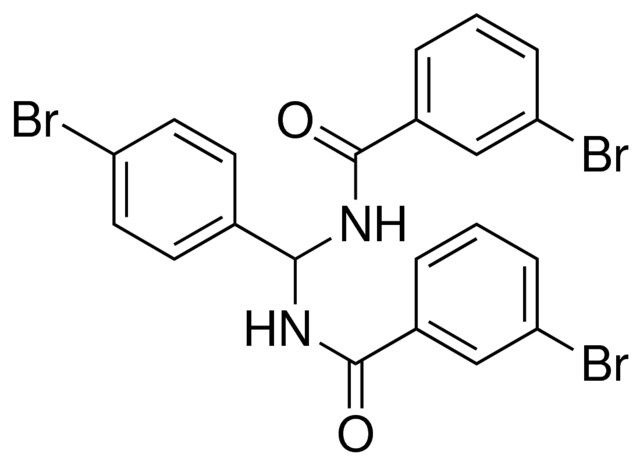 3-BROMO-N-[[(3-BROMOBENZOYL)AMINO](4-BROMOPHENYL)METHYL]BENZAMIDE