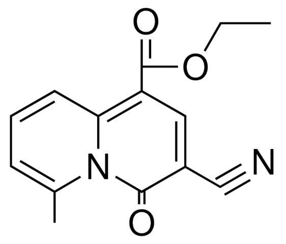 3-CYANO-6-METHYL-4-OXO-4H-QUINOLIZINE-1-CARBOXYLIC ACID ETHYL ESTER